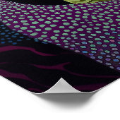 1806年の宇宙超現実主義の夢の風景 ポスター (角)