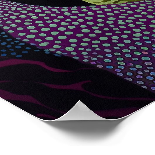 1806年の宇宙超現実主義の夢の風景 ポスター (角)