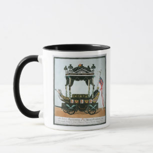 1806年1月9日の主のネルソン葬式 マグカップ