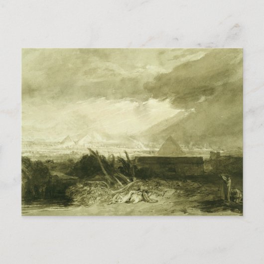 1806年～10年エジプトの第5次疫病 ポストカード (正面)