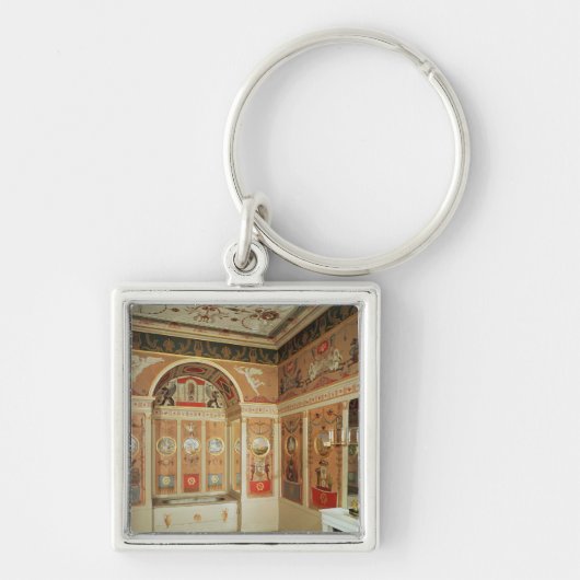 1807年に造られるナポレオンの浴室のインテリア キーホルダー (正面)