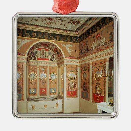 1807年に造られるナポレオンの浴室のインテリア メタルオーナメント (正面)