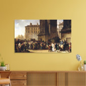 1807年のコンスクリプト キャンバスプリント (インサイチュ (リビング))