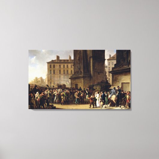 1807年のコンスクリプト キャンバスプリント (正面)