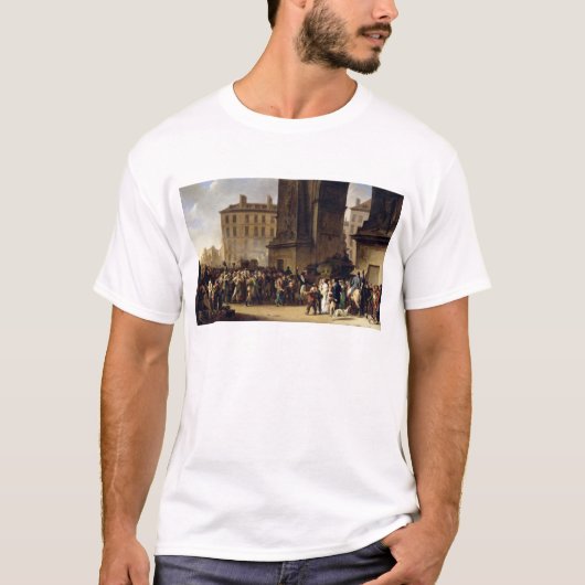 1807年の徴募兵 Tシャツ (正面)