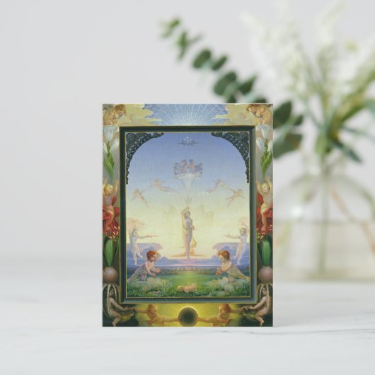 1808年の朝 ポストカード (スタンド正面)