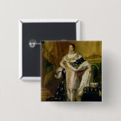 1808年後のヨセフBonaparte 缶バッジ (正面&裏面)