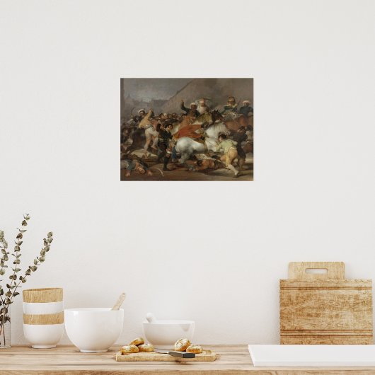 1808年5月の二番目またはマメルの容疑 ポスター (キッチン)