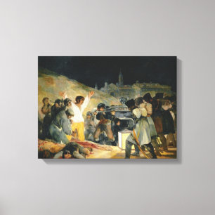 1808年5月3日フランシスコ・ゴヤ キャンバスプリント