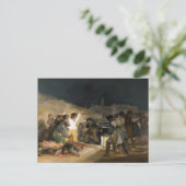 1808年5月3日フランシスコ・ゴヤ ポストカード (スタンド正面)