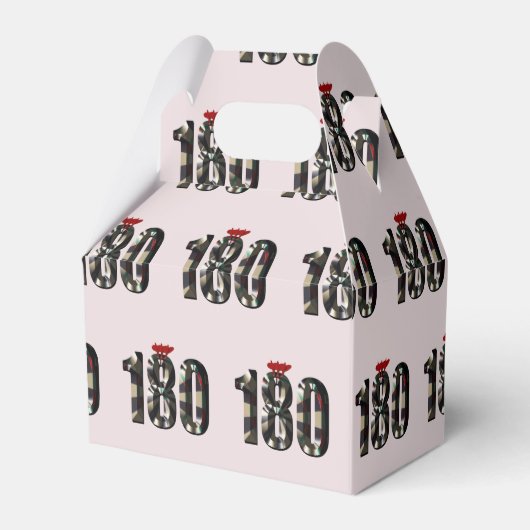 "180 in 3D：究極のダーツ寸法" フェイバーボックス (正面サイド)