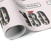 "180 in 3D：究極のダーツ寸法" ラッピングペーパー (ロールコーナー)