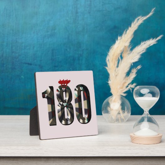 "180 in 3D: 究極のダーツ次元" フォトプラーク (インサイチュ)