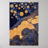 1810年の宇宙超現実主義の夢の風景 ポスター (正面)