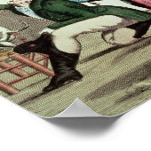 1811年の彗星の風刺画、c.1811 ポスター (角)