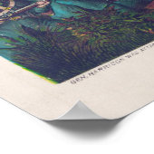 1812年のアメリカ戦争ティプペカヌーの戦い ポスター (角)