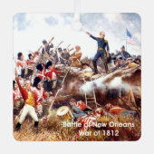 1812年のトップ戦争メタルオーナメント メタルオーナメント (正面)