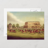 1812年のドンカスター聖レジャー – 仕上げ（後） ポストカード (正面/裏面)