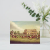 1812年のドンカスター聖レジャー – 仕上げ（後） ポストカード (スタンド正面)