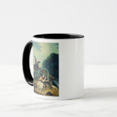 1812年のフランコロシア人戦争からの場面、1830年代 マグカップ (正面左)