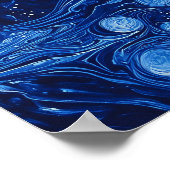 1812年の宇宙超現実主義の夢の風景 ポスター (角)