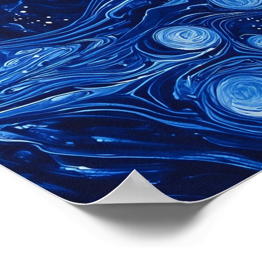 1812年の宇宙超現実主義の夢の風景 ポスター (角)