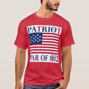 1812年の戦争の愛国者-子孫 Tシャツ
