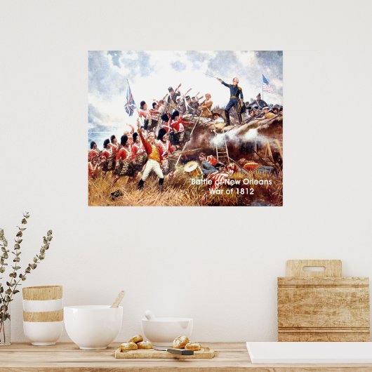 1812年のABH戦争 ポスター (キッチン)