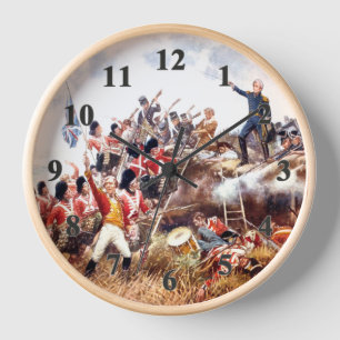 1812年のABH戦争 壁時計
