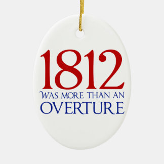 1812年は申し入れより多くでした セラミックオーナメント