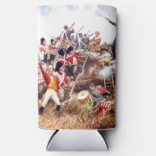 1812年戦争 スリム缶クーラー (正面)