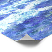 1812年王室の海岸を封鎖する海軍のフランスのフリゲート艦 ポスター (角)