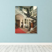 1812年～15年、階段ホールの眺望 キャンバスプリント (インサイチュ (ウッドフロア))