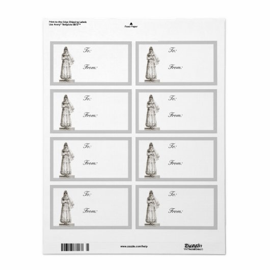 1813花嫁 ラベル (フルシート)