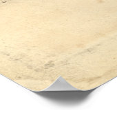 1814年の火災の後ワシントンに大統領が住む ポスター (角)