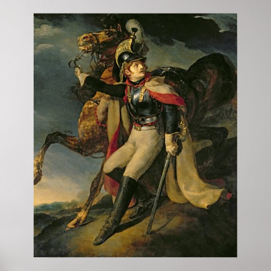 1814年の負傷したキュイラシェ ポスター (正面)