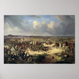1814年3月17日のパリの戦い1834年 ポスター
