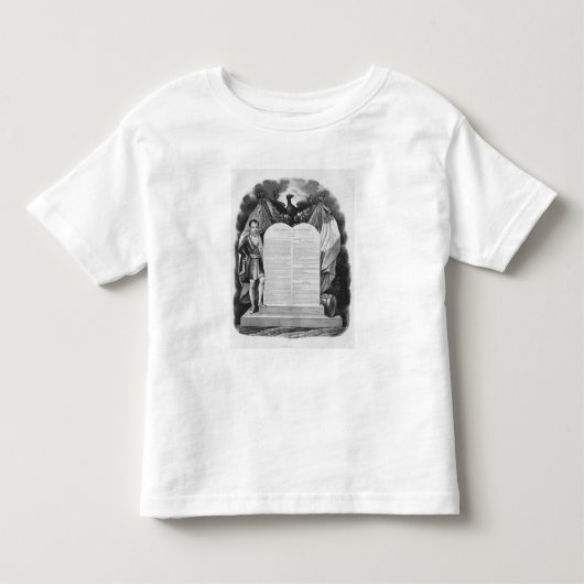 1815年4月22日の付加的な行為 トドラーTシャツ (正面)