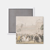 1815年7月8日パリへのルイ18世の返還 マグネット (正面/裏面)