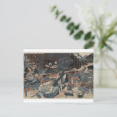 1815日本の年頃の海の怪物 ポストカード (スタンド正面)