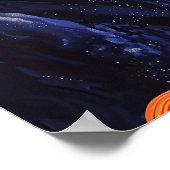 1816年の宇宙超現実主義の夢の風景 ポスター (角)