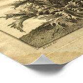 1817ターキールバーブカルペパーハバルプリント ポスター (角)