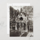 1817年に建てられたアベラードとヘロワーズの墓 ポストカード (正面/裏面)