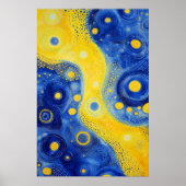 1817年の宇宙超現実主義の夢の風景 ポスター (正面)