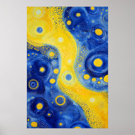 1817年の宇宙超現実主義の夢の風景 ポスター