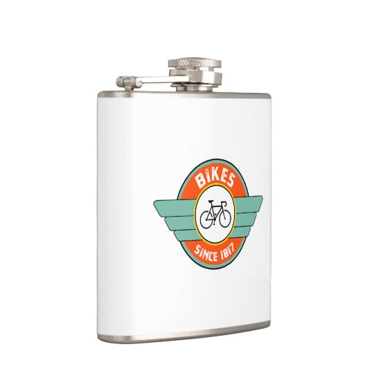 1817年以来のバイク フラスク (右)