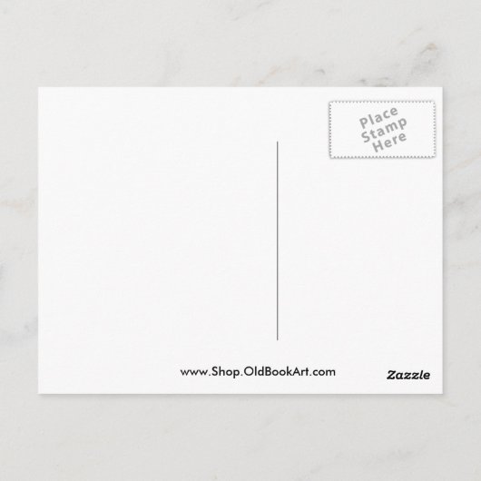 1818オーストラリアの地図 – オーストラリア、ニュージーランド ポストカード (裏面)