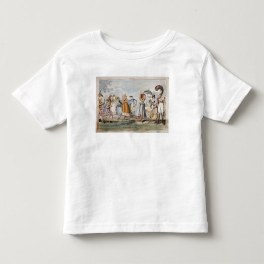 1818年の奇形 トドラーTシャツ (正面)