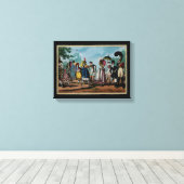 1818 to 14.67x11.75厚いキャンバスの怪異 キャンバスプリント (インサイチュ (ウッドフロア))