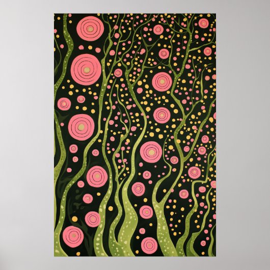 1819宇宙超現実主義の夢の風景 ポスター (正面)